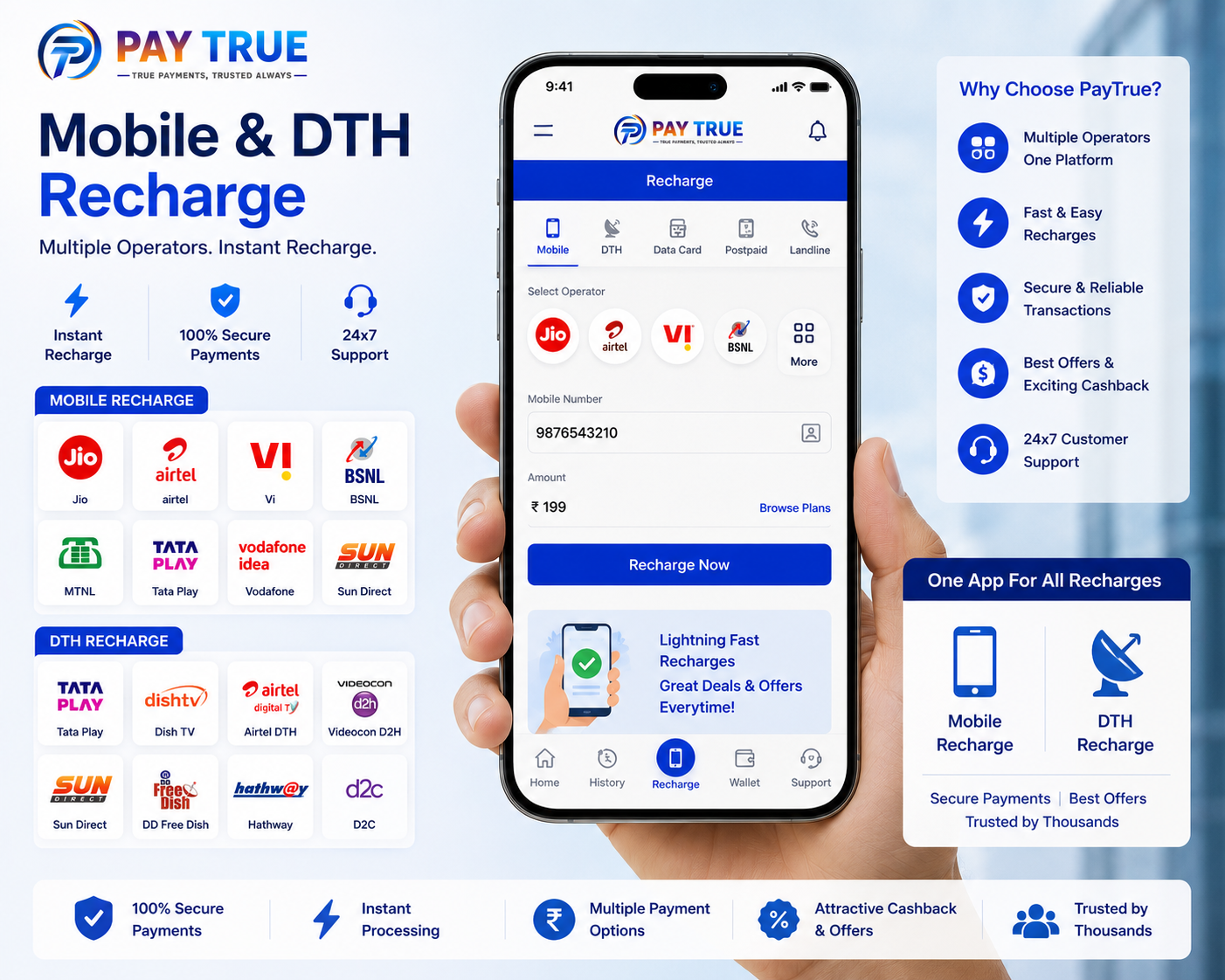 Recharge Services Illustration